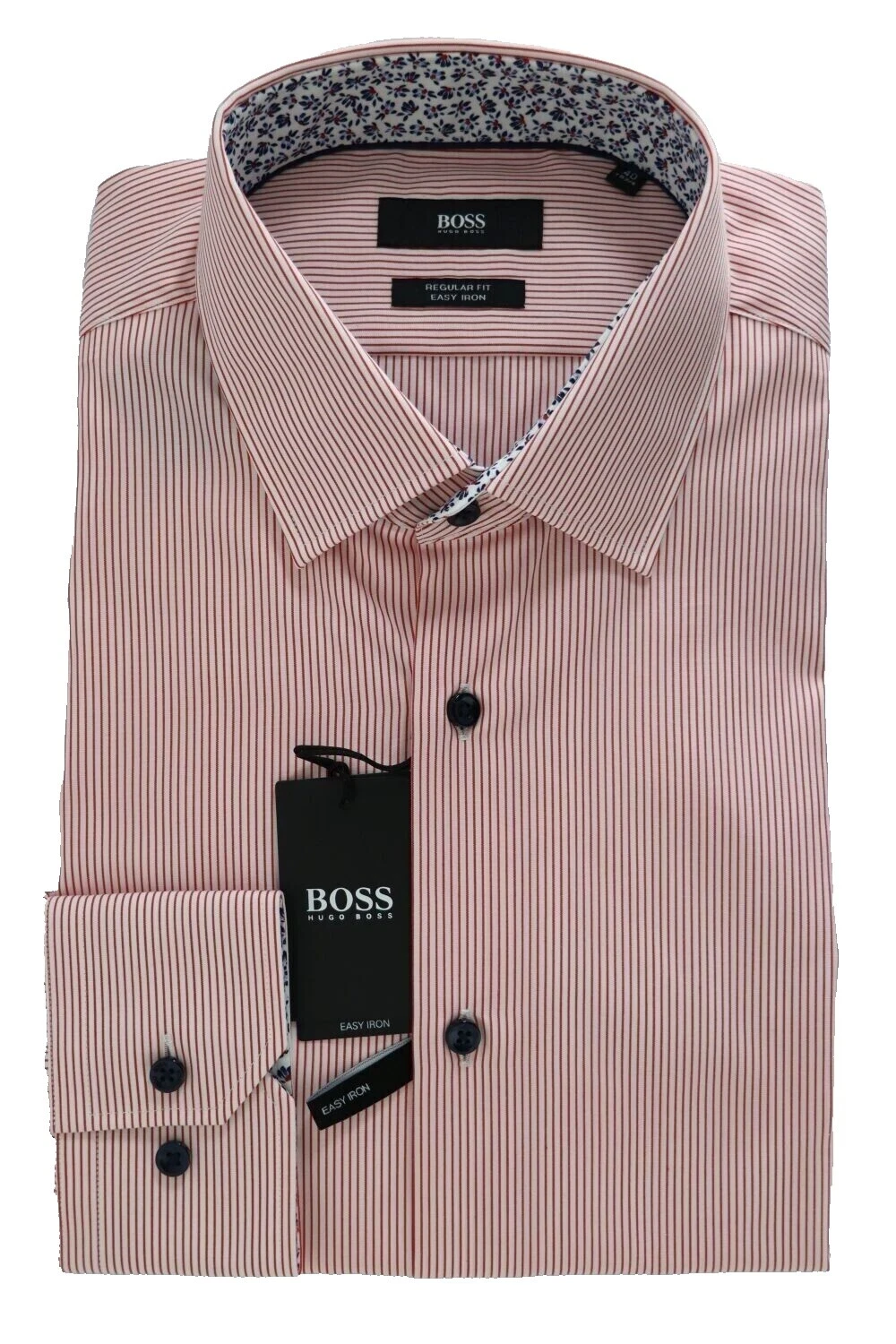 Camisas de vestir para hombre HUGO BOSS de ajuste regular a rayas
