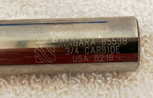 NEW Niagara 3/4 X 3/4 X 1-1/2 X 4 Carbide Square End Mill 4 Flute SE 30 85538 RH - Picture 5 of 7