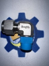 1- Swagelok Stainless Steel Elbow Fitting, 3/8" Tube x 1/4" Male NPT, SS-600-2-4