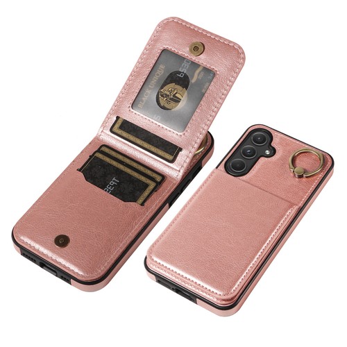 For Samsung Galaxy A72 A52 A25 A32 A22 A04 Card Slot Phone Case With Ring Holder - Picture 20 of 80