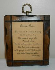 August Grove Pine Pallet Serenity Prayer Wall Décor For Sale Online Ebay