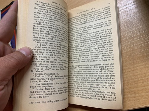 1968 ALISTAIR MACLEAN "NOCHE SIN FIN" FICCIÓN LIBRO DE TAPA BLANDA (P2) - Imagen 10 de 11