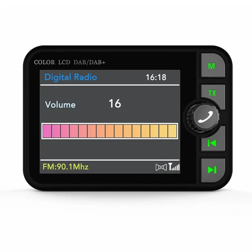 Bluetooth Digital Car DAB Radio FM Transmitter MP3 Player Receiver USB Adapter - Bild 13 von 18