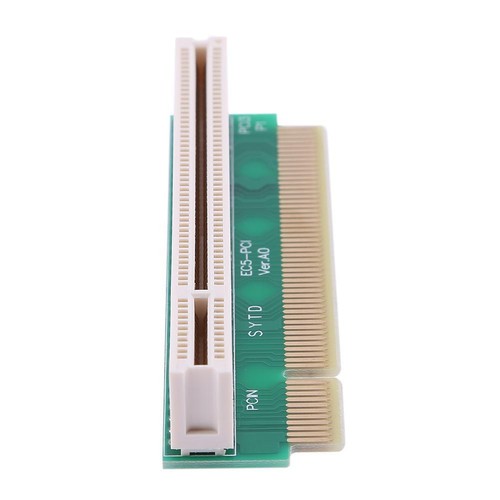 PCI-Stecker auf Buchse, 32 Bit, 90 Grad rechtwinkliger Riser-Kartenadapter (umge - Bild 4 von 10