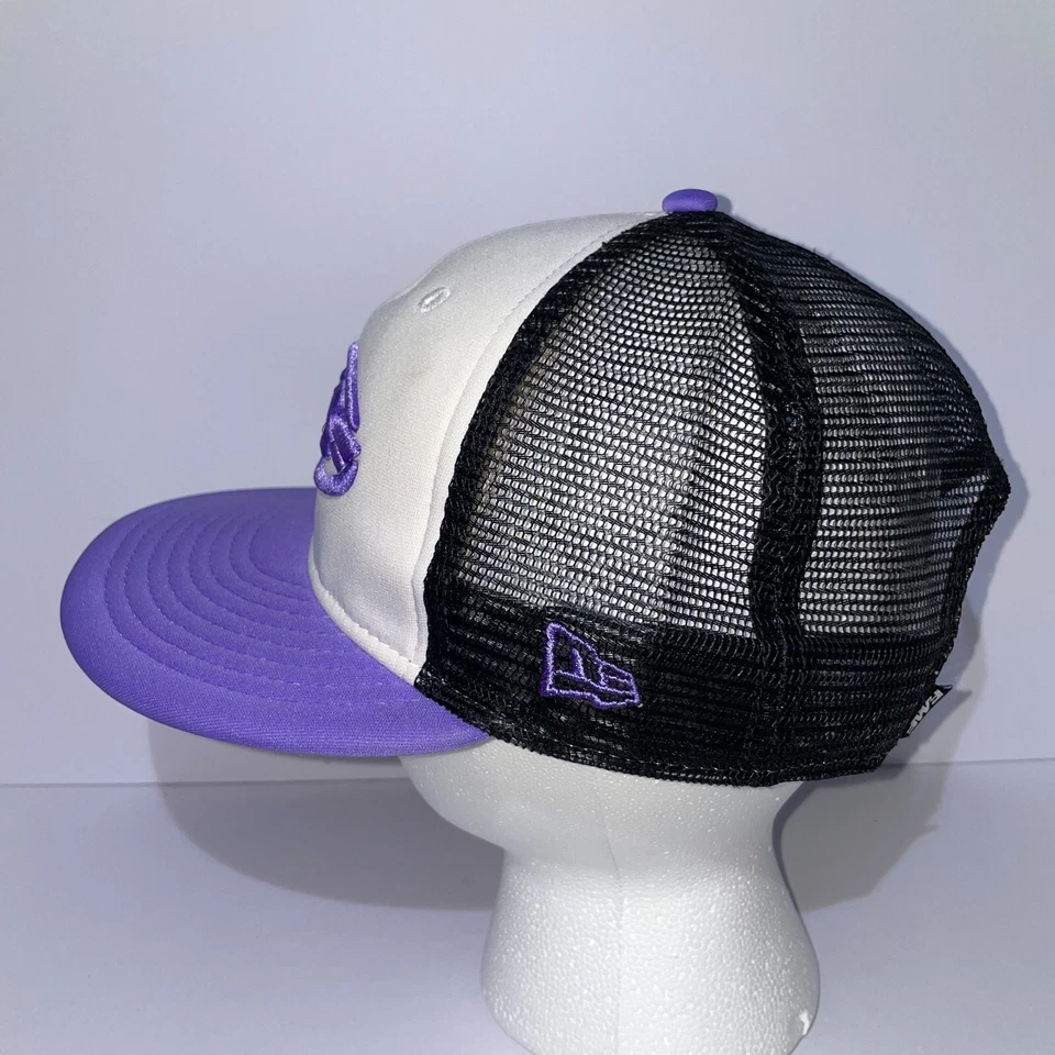 New Era 9Fifty FMF Factory Purple Women's Trucker Hat - Image 2 of 4