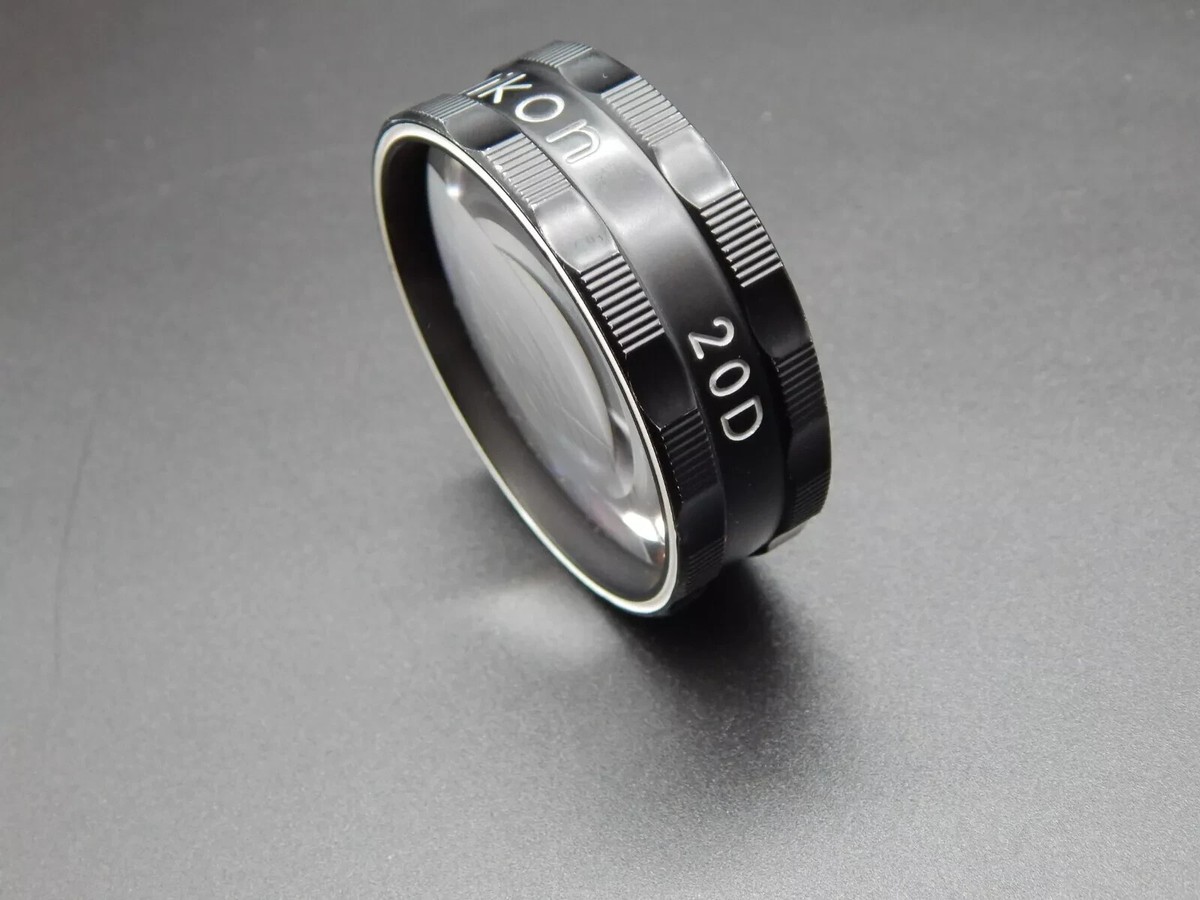 Nikon 20D Diopter Ophthalmic Lens - EUC - Made in Japan | eBay Nikon 20D Diopter Ophthalmic Lens - EUC - Made in Japan | eBay