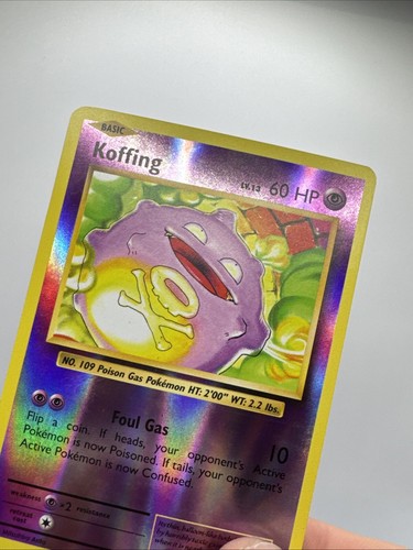 Pokemon Koffing 50/108 - XY Evolutions Pokemon Reverse Holo Foil Rare - Picture 16 of 17