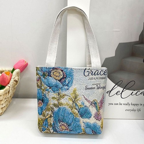 Tragetaschen wiederverwendbar Damen Einkaufstasche schlicht Achsel Handtasche Mode - Bild 19 von 29