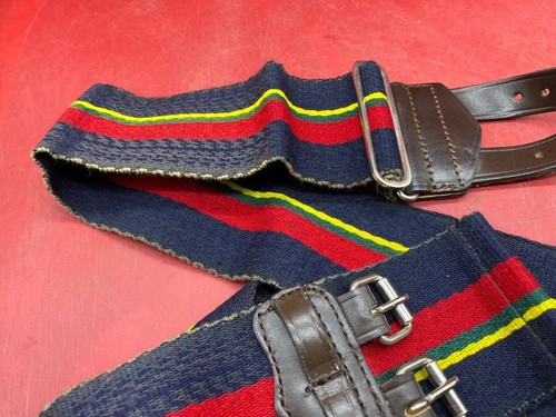 Genuine British Army Royal Marines Regimental Stable Belt. 36" Waist. - Picture 4 of 8
