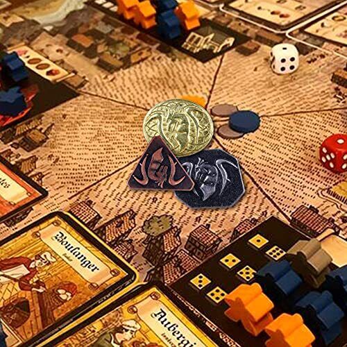 60PCS DND Coins with Leather Pouch, Gold, Silver and Copper Coins in Metal - Picture 5 of 5