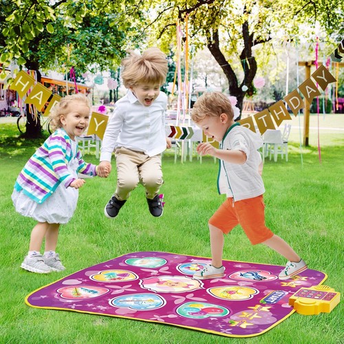 Dance Mat for Kids Dance Pad Toys Single Player Gift for 3+ Year Old Girls - Picture 8 of 11