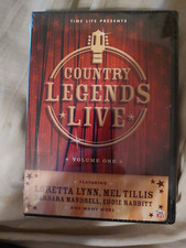 Country Legends Live - Volume One - Featuring Loretta Lynn, Mel Tillis- DVD -New
