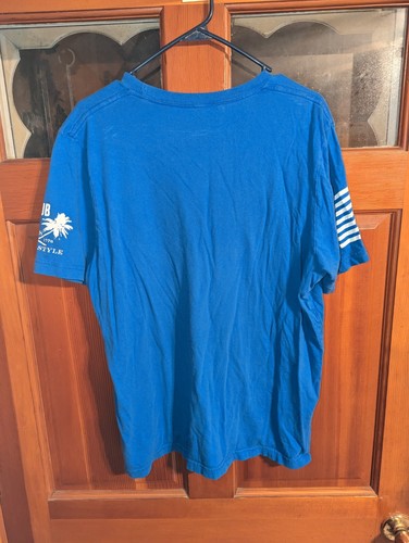 Grunt Style Club This Is My Freedom Shirt Mens XL Blue Cotton Patriotic USA Club - Picture 6 of 6