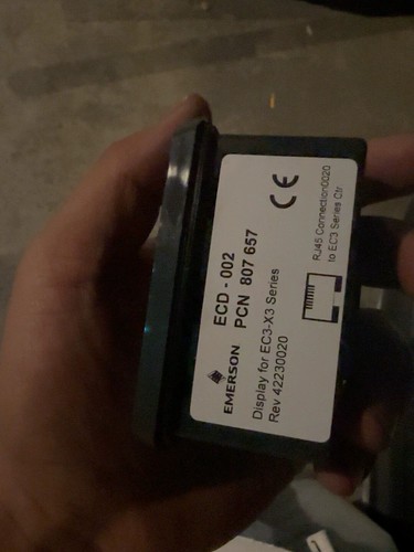 1pcs New Emerson Operator Panel ECD-002 PCN807657 - Picture 3 of 5