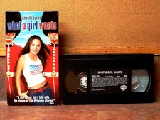 WHAT A GIRL WANTS (VHS 2003) Amanda Bynes, Colin Firth, Kelly Preston 
