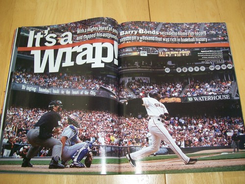 Vintage Sports Illustrated Texas Longhorns October 15 2001 Barry Bonds Ripken - Picture 2 of 12