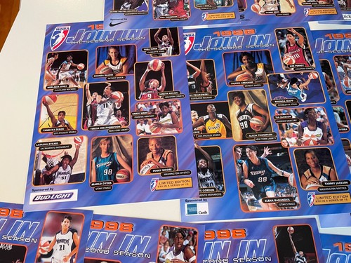 1998 WNBA 2. Jahrgang alle 15 Karten! Mach mit in die zweite Staffel! Alle 15 Karten! - Bild 4 von 8