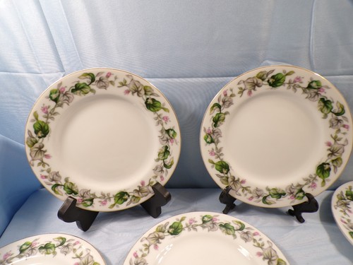 Set of 9 Jyoto - Made in Occupied Japan - Regalia Bread & Butter Plates - Picture 5 of 9