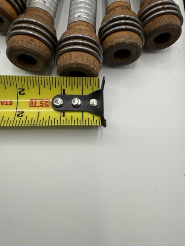 Lot 25 Wood Bobbins Spools Wooden Industrial Style Spindles Quills 5 special See - Picture 13 of 20