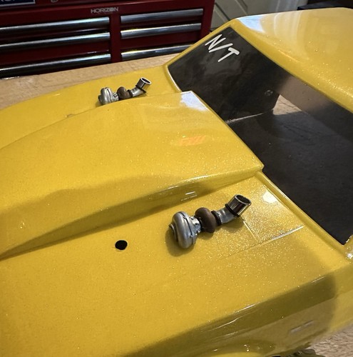 Losi 22 Drag 1/10 Scale 1988 FORD MUSTANG GT”Metallic Yellow” Body Only : 1 Of 1 - Picture 5 of 11