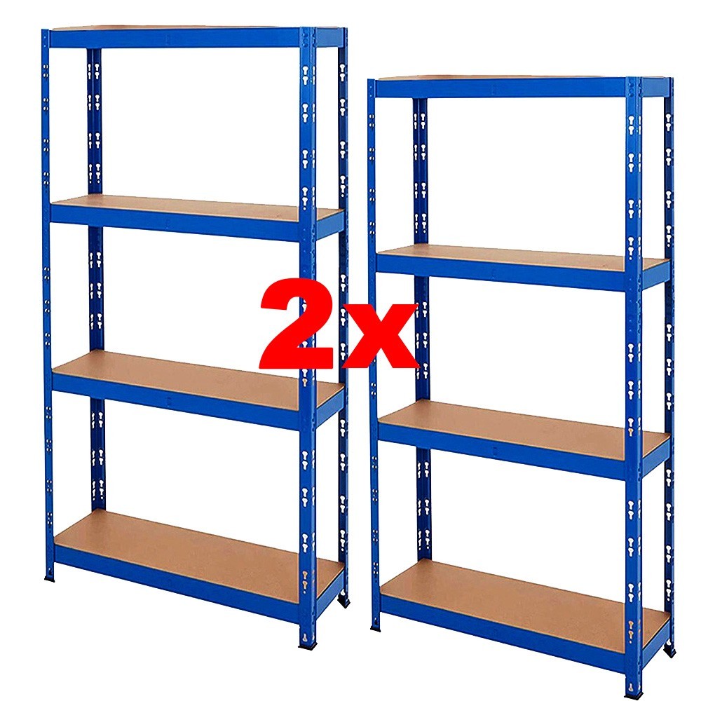 Multipurpose Shelving Storage Unit Heavy Duty for Garage, Kitchen, or Shed Use