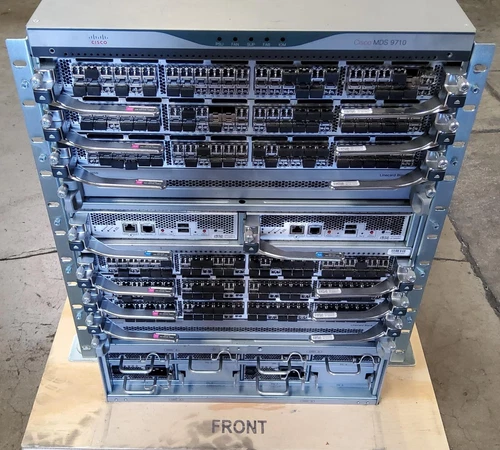 Cisco MDS 9710 Chassis With Modules DS-X9448-768K9 DS-X97-SF1-K9