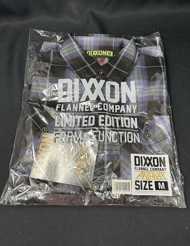DIXXON FLANNEL x ANTHRAX Collab - SPREADING THE DISEASE Flanell - Herren Medium - Bild 2 von 7