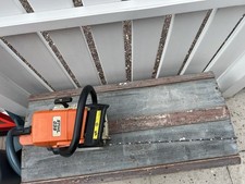 STIHL MS 390 Tronçonneuse essence orange/blanc/noir avec guide-chaîne et chaîne