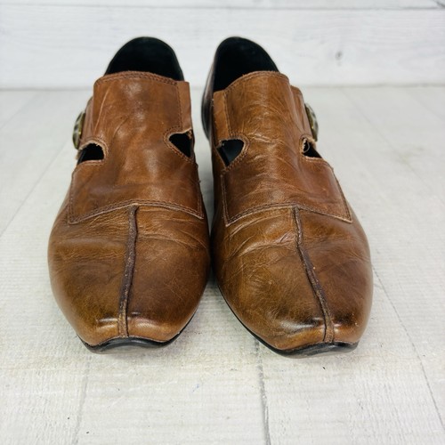 Josef Seibel European Comfort TINA 66192 Brown Leather Split Toe Shoe Sz 39 / 8 - Picture 6 of 20