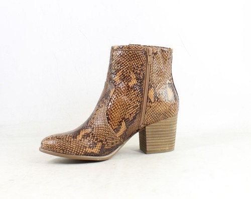 Botines Carlos Mujer Rowan Estampado Animal Talla 8.5 (1321389) - Imagen 2 de 4