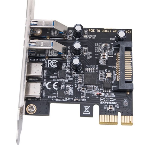 New PCI Express to USB PCIE Adapter Card With PCI-E 1X External Interface - Afbeelding 9 van 12