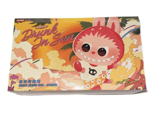 Pop Mart Labubu Monstruos Borrachos en el Mar Iphone Cable Juego De 6 Caja Ciega Nuevo   - Imagen 1 de 3