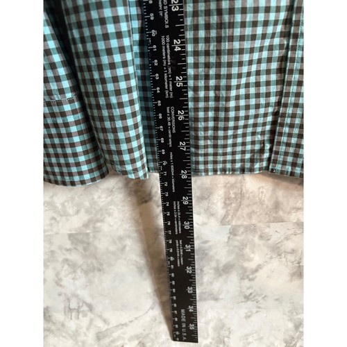 Camisa Banana Republic Calce Ajustado Para Hombres Mediana Con Botones de Guinga - Imagen 6 de 7