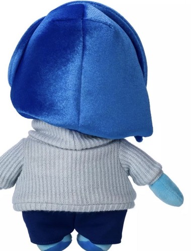 Disneyland Inside Out 2 Sadness Magnet Shoulder Plush Buddy Disney Parks NEW - Picture 5 of 15