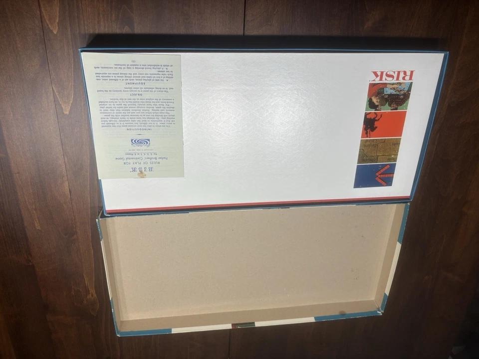 Vintage Risk Board Game 1959-1963 Edition Parker Brothers Complete - Image 3 of 4