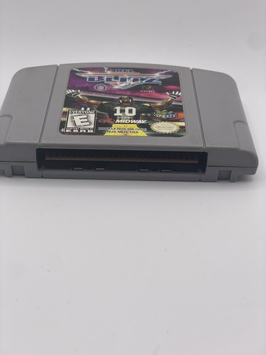 NFL Blitz 64 (Nintendo 64, 1997) Authentic N64 Cartridge Only - Picture 3 of 4
