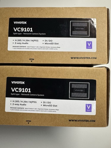BRAND NEW - (2) Vivotek VC9101 Split Type + (2) CU9183-HF Pinhole Cameras. - Picture 6 of 12