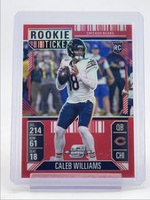 CALEB WILLIAMS 2024 CONTENDERS OPTIC ROOKIE TICKET RED PRIZM RC /199 Q4274