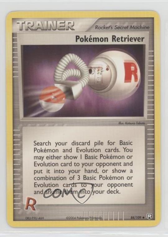 Pokemon Retriever Pokémon EX Team Rocket Returns #84 2004