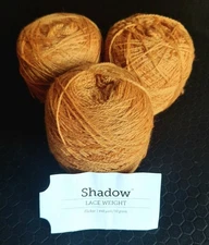 3 Balls KnitPicks Shadow Lace Weight Yarn, Color: Flicker, 440yds ea.