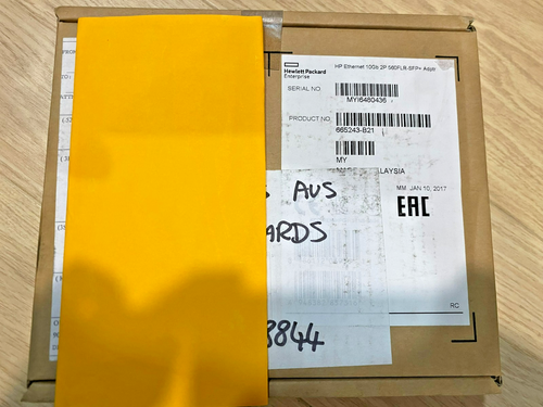 HPE Ethernet 10Gb 2-port 560FLR SFP+ Proliant Adapter 665243-B21 New - 第 1/2 張圖片