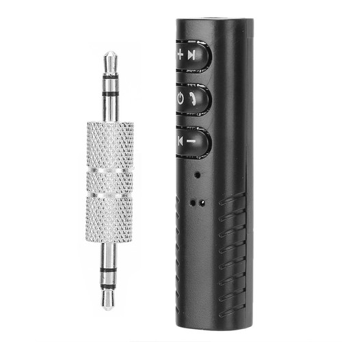 Lavalier BT 4.1 Receiver 3.5MM AUX Stereo Music Hands Free Car Adapter NEW - Afbeelding 8 van 12