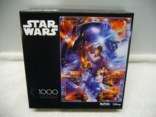 STAR WARS FIRST TRILOGY Buffalo Games Disney 1000 Piece Puzzle - FACTORY SEALED