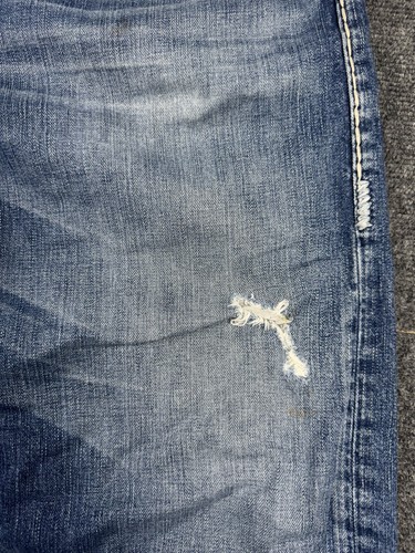 True Religion Ricky Super T Straight Jeans Y2K USA Made Men 42x32 RARE - Picture 8 of 12