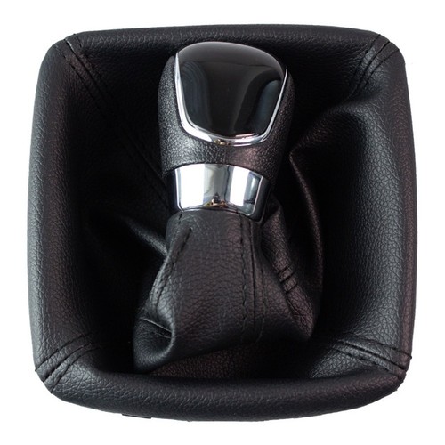 Textured Grip Car Shift Knob Handle for Ford Focus 5 Speed with Leather Cover - Picture 9 of 9