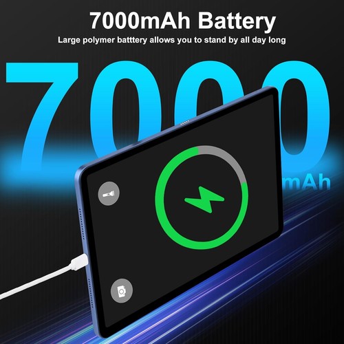 Veidoo 12 inch Tablet Android 13 16GB RAM+256GB ROM, dual sim +2.4G&5G WIFI USED - Picture 4 of 6