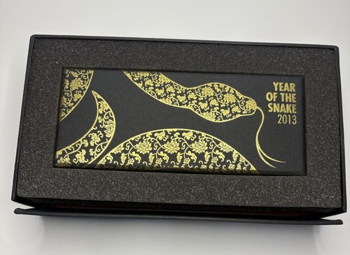 Rwanda 2013 Year of the Snake 3 Coins W/ Pave Gems & 24 g Silver. Only 1888 made - Picture 10 of 21