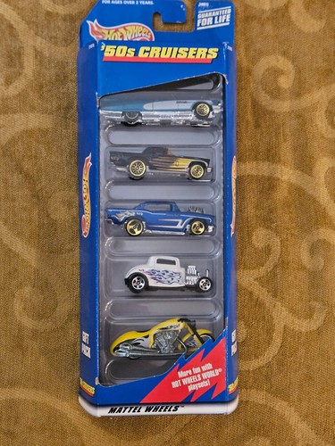VINTAGE HOT WHEELS 5 CAR GIFT PACKS LOT 14 TOTAL PACKS NRFB **LOOK** - Picture 7 of 15