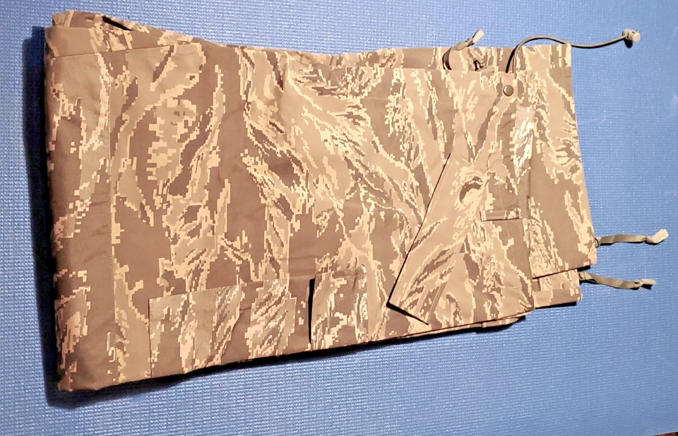 US Military Air Force Environmental Tiger Stripe Camouflage Trousers Large - Image 3 of 4