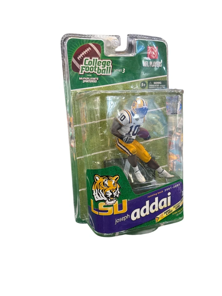 McFarlane Series 3 #10 Joseph Addai LSU "5 inch figure running back - Image 2 of 3